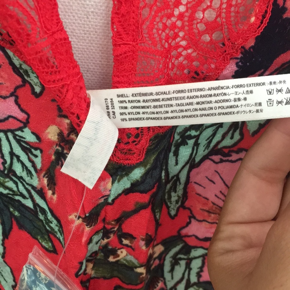 nwt // free people marsha lace slip dress - Picture 6 of 7